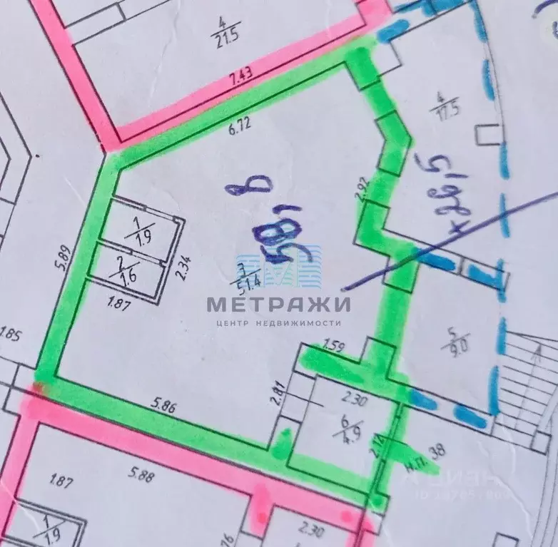 Помещение свободного назначения в Калужская область, Калуга Турынино ... - Фото 2