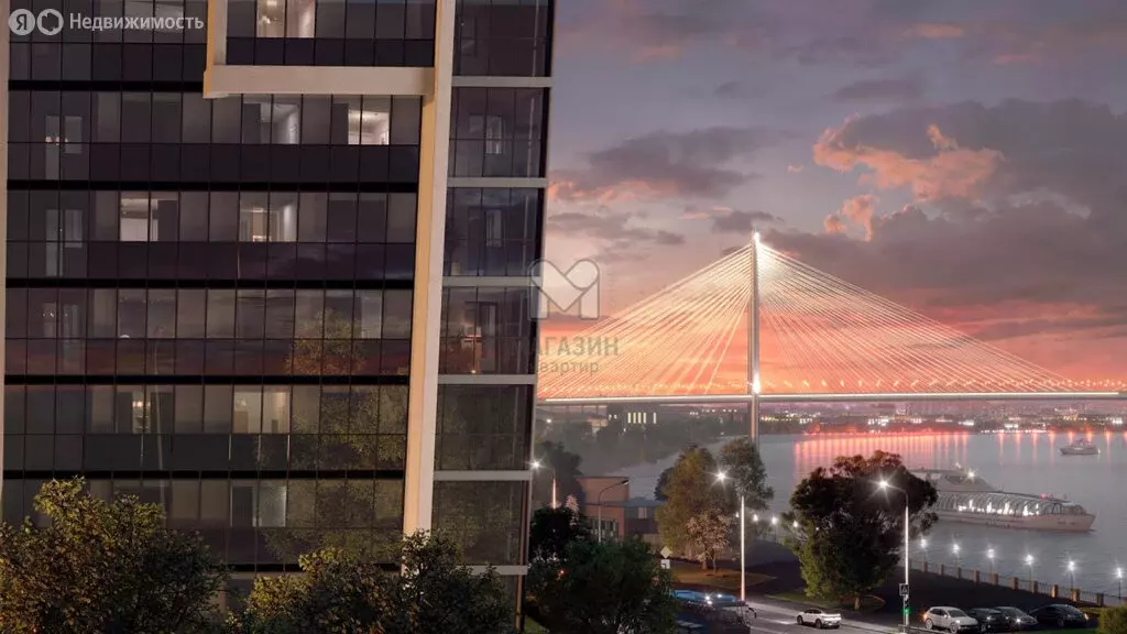 1-комнатная квартира: Санкт-Петербург, Октябрьская набережная, 120 (37 ... - Фото 2