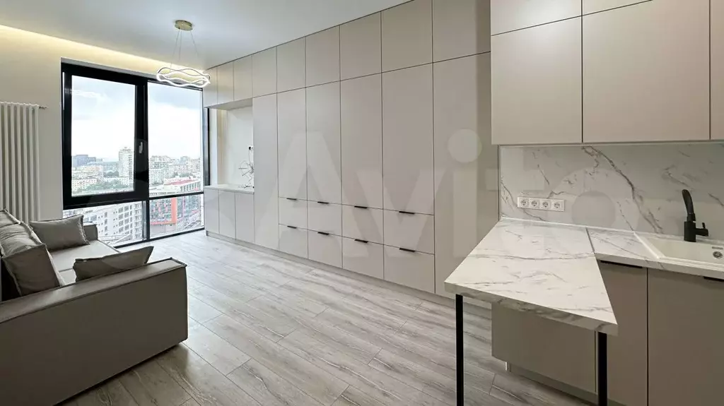 Квартира-студия, 27 м, 18/35 эт. - Фото 1