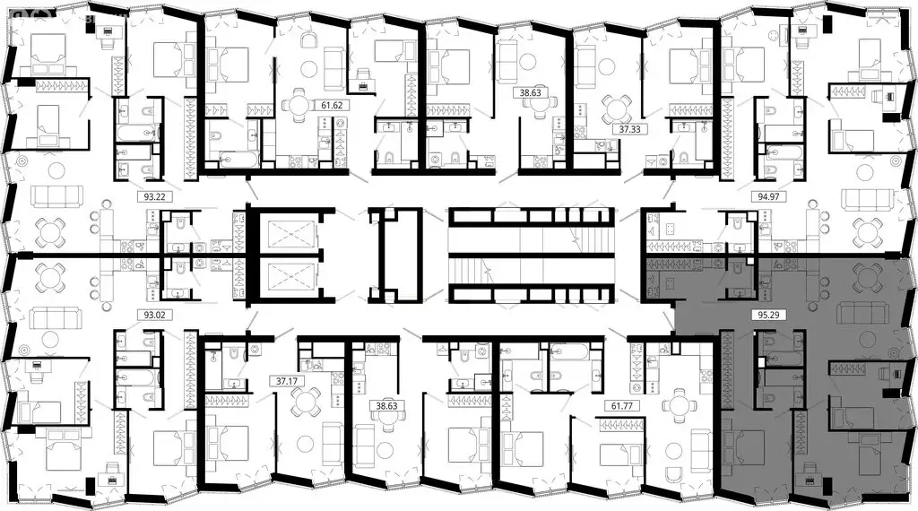 3-комнатная квартира: Москва, 4-я улица Марьиной Рощи, 12к2 (98.2 м) - Фото 1