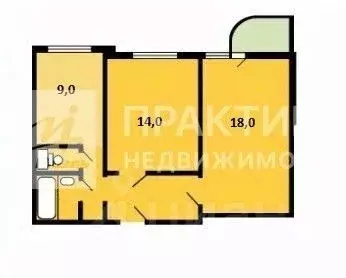 2-к кв. Москва Братиславская ул., 13К1 (54.0 м) - Фото 2