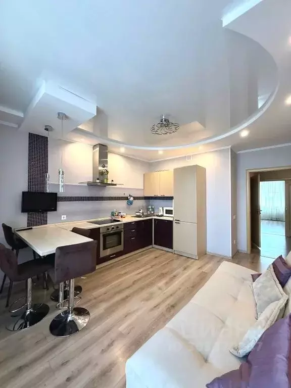 1-к кв. Татарстан, Казань ул. Достоевского, 50 (56.0 м) - Фото 2