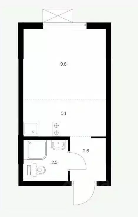 Студия Москва Волжский Парк жилой комплекс, 5.2 (20.0 м) - Фото 0