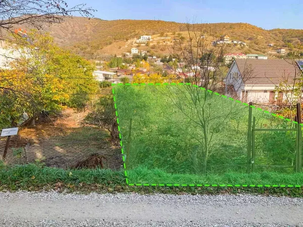 Участок в Крым, Алушта муниципальный округ, с. Малореченское ул. ... - Фото 2