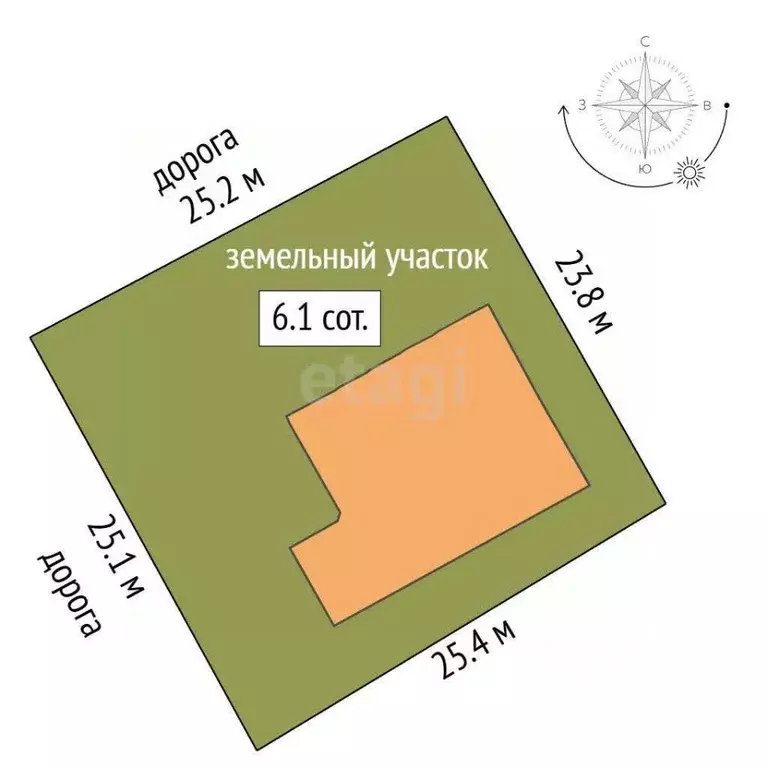 Дом в Крым, Симферопольский район, Добровское с/пос, с. Перевальное ... - Фото 2