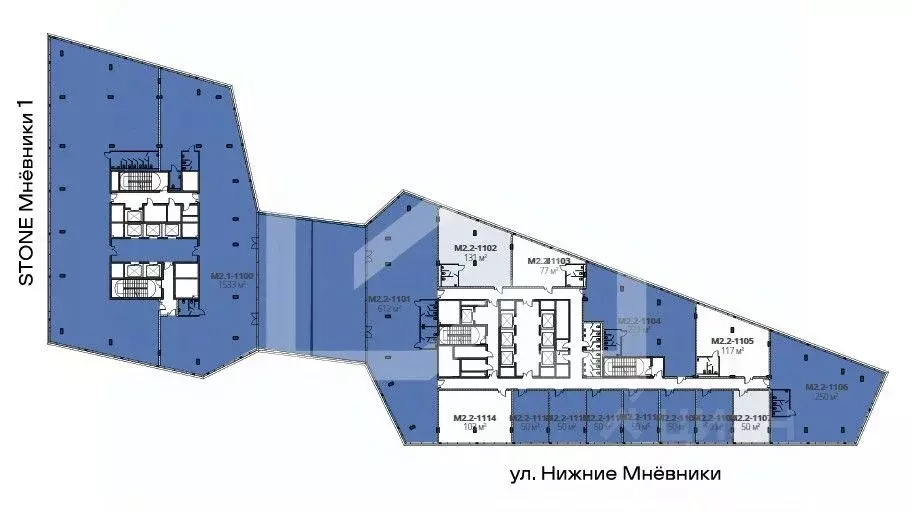 Помещение свободного назначения в Москва ул. Нижние Мневники, 37АС17 ... - Фото 2