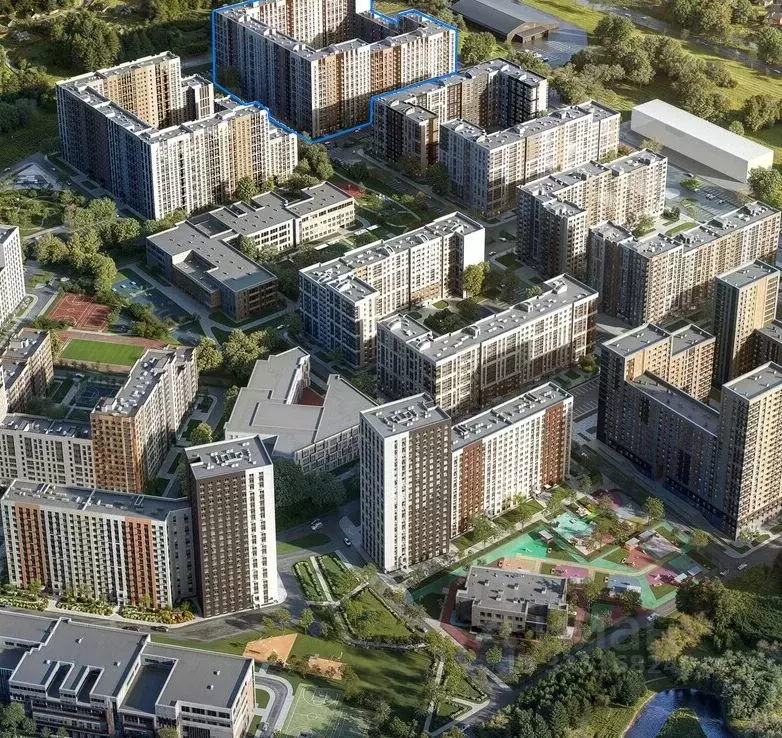 Студия Москва Сосенское поселение, просп. Куприна, 30к1 (23.3 м) - Фото 2