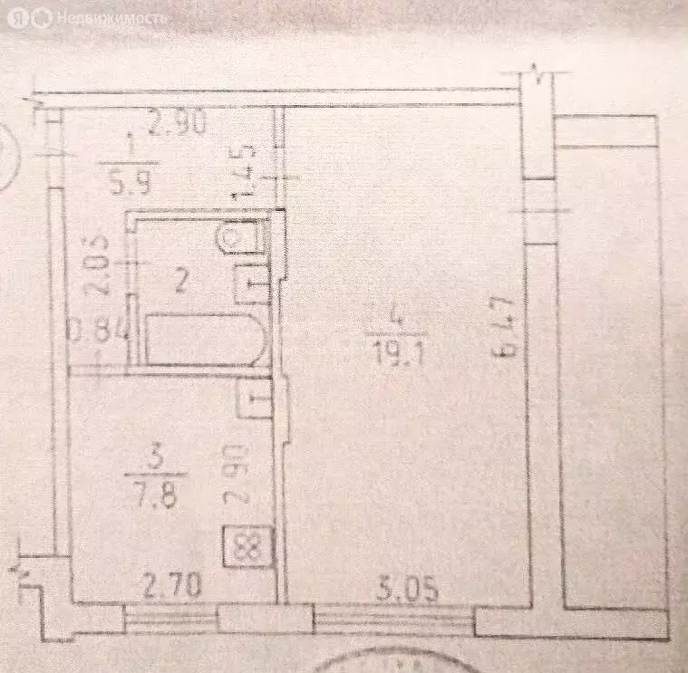 1-комнатная квартира: Ижевск, улица Холмогорова, 26 (36.3 м) - Фото 1
