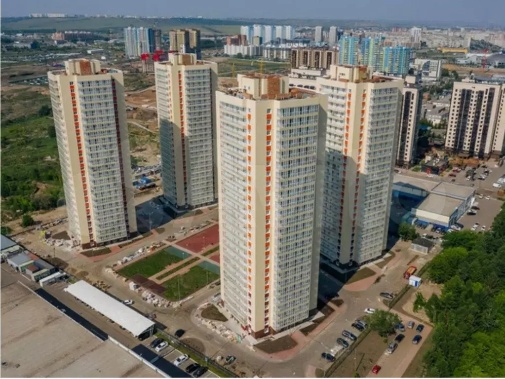 1-к. квартира, 39 м, 5/25 эт. - Фото 0