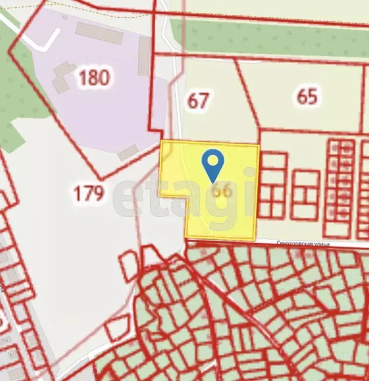 Участок в Саратовская область, Саратов Юбилейная ул. (192.06 сот.) - Фото 2