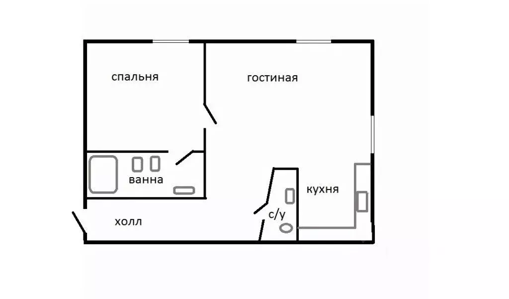 2-к кв. Москва ул. Столетова, 19 (50.1 м) - Фото 1
