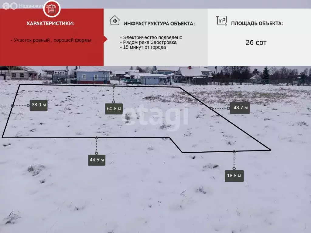 Участок в Архангельская область, Приморский муниципальный округ, ... - Фото 1