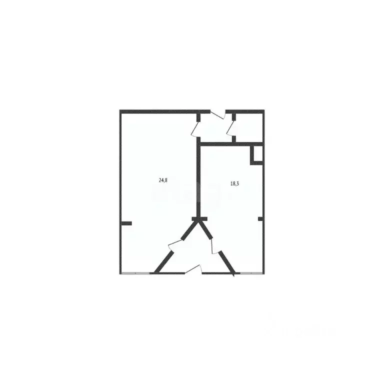 Офис в Белгородская область, Белгород ул. Есенина, 40 (50 м) - Фото 2