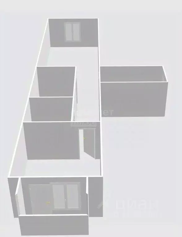 2-к кв. Оренбургская область, Оренбургский район, пос. Пригородный ... - Фото 2