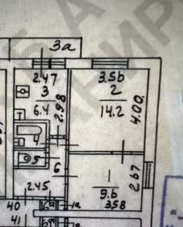 2-к. квартира, 40 м, 6/10 эт. - Фото 0