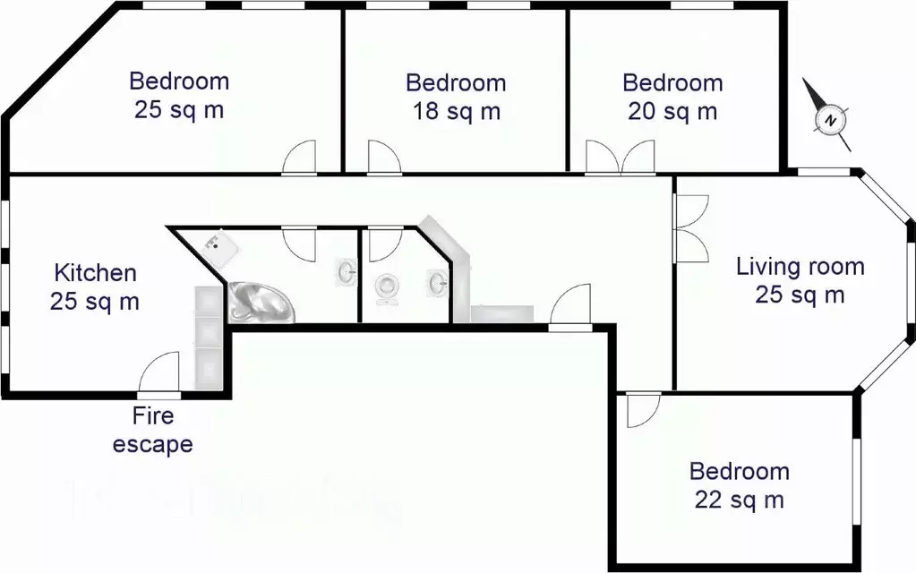 5-к кв. Москва ул. Арбат, 13 (156.0 м) - Фото 1