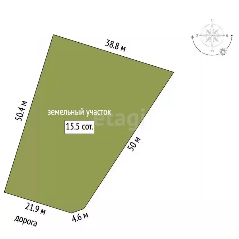 Участок в Ярославская область, Рыбинский муниципальный округ, д. ... - Фото 2