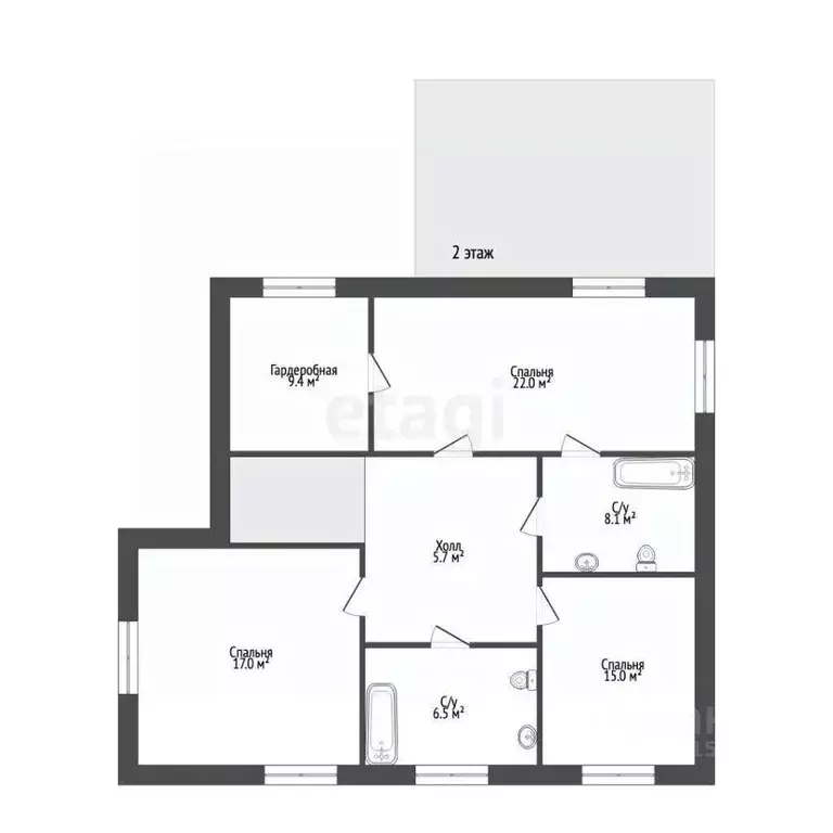 Дом в Ульяновская область, Новоульяновск Зеленый мкр, ул. Яблоневая, 8 ... - Фото 1