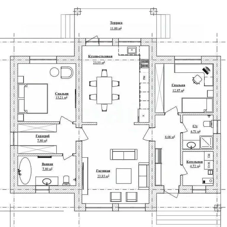 Дом в Белгородская область, Старооскольский городской округ, с. Озерки ... - Фото 2