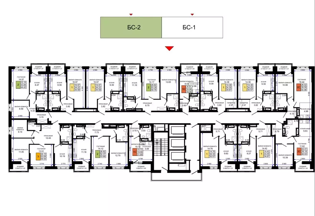1-к кв. Ростовская область, Ростов-на-Дону Элеваторный пер., 6/3 ... - Фото 2