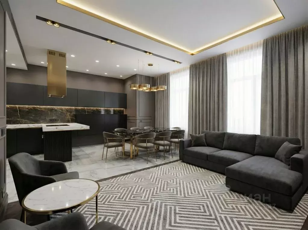 3-к кв. Москва Краснобогатырская ул., 90С2 (100.0 м) - Фото 1