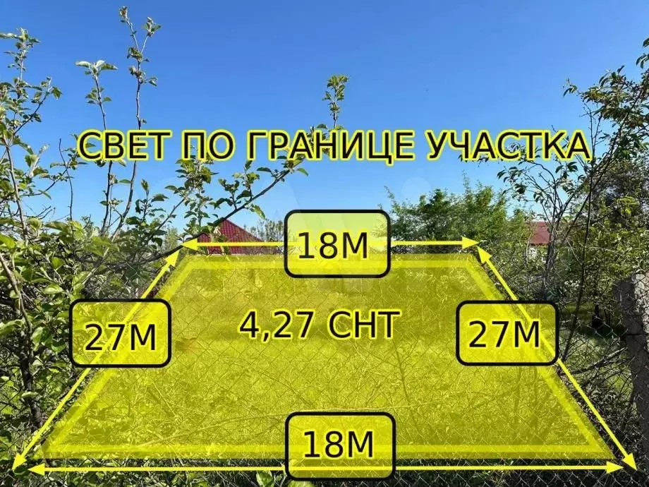 Участок 4,3 сот. (СНТ, ДНП) - Фото 0