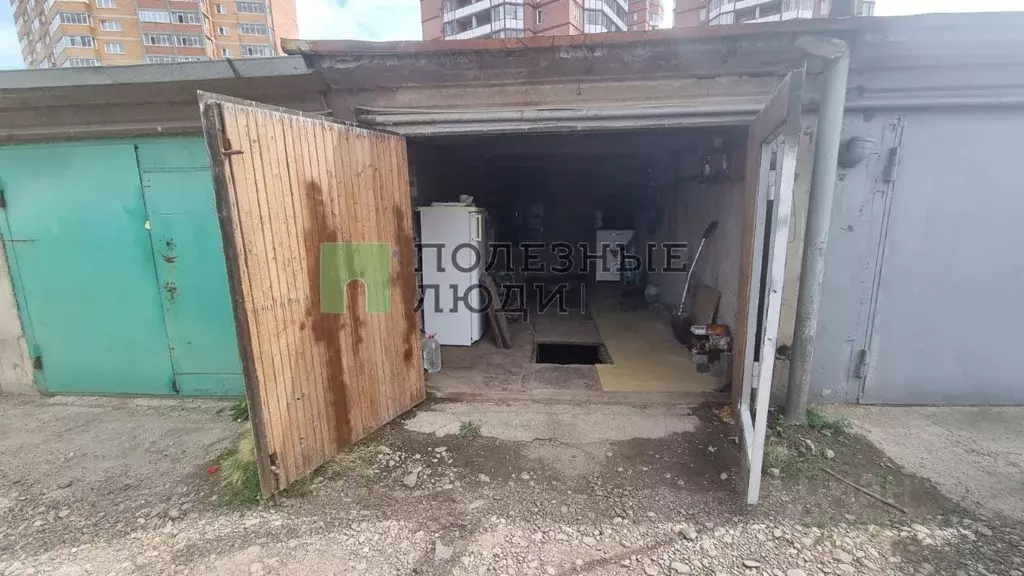 Гараж в Красноярский край, Красноярск Николаевка мкр, ул. Фрунзе, 52 ... - Фото 1