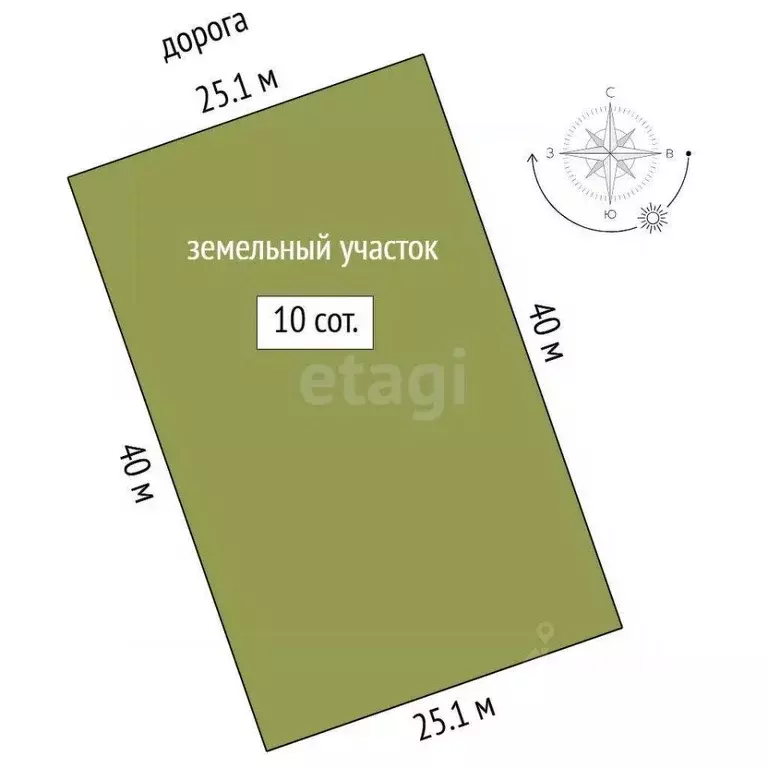 Участок в Тюменская область, Тюменский муниципальный округ, с. Кулига ... - Фото 2