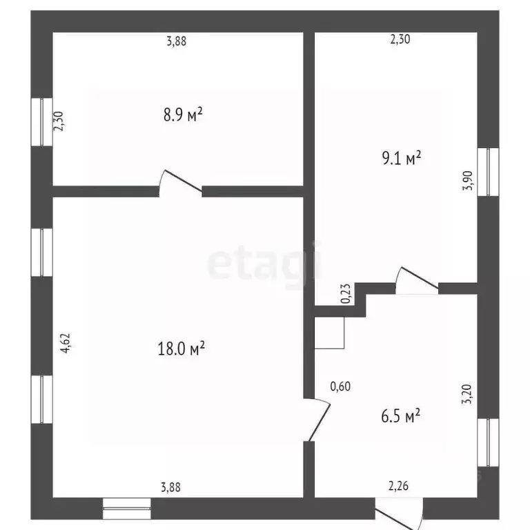 Дом в Кемеровская область, Юрга Западная ул., 58 (43 м) - Фото 1