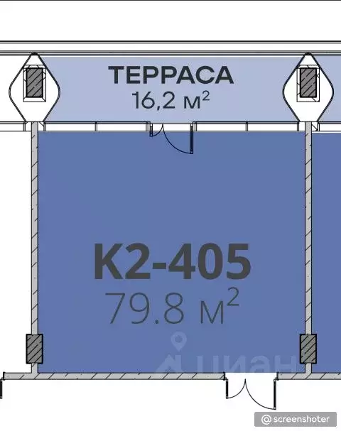 Офис в Москва Старокалужское ш., 64С1 (78 м) - Фото 1
