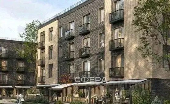 Студия Новосибирская область, Кольцово рп ул. Кольцевая, 9 (31.7 м) - Фото 1