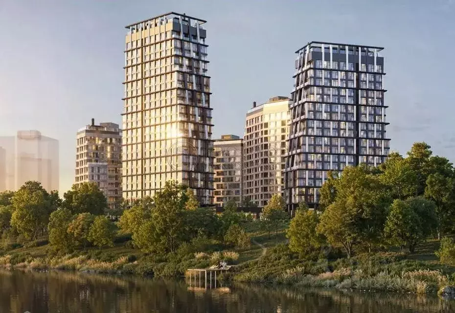 3-к кв. Москва 4-й кв-л, Остров жилой комплекс (80.0 м) - Фото 2