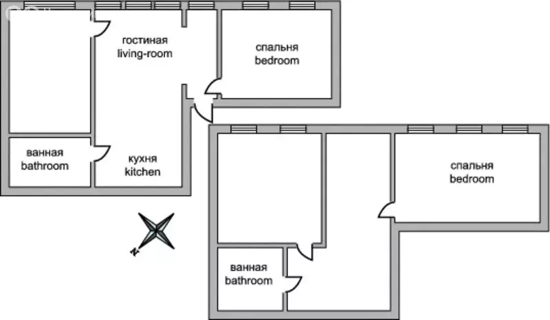 5-комнатная квартира: Москва, улица Арбат, 23с2 (180 м) - Фото 2