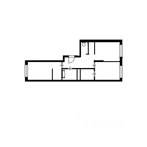 2-к кв. Москва Сельскохозяйственная ул., 35 (70.0 м) - Фото 1