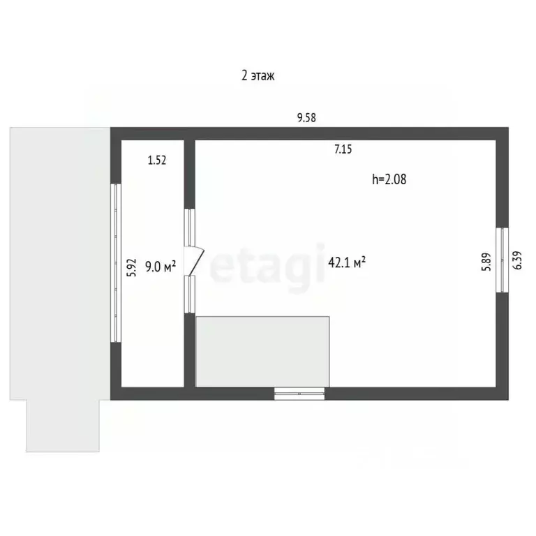 Помещение свободного назначения в Тюменская область, Тобольск ул. 2-я ... - Фото 2