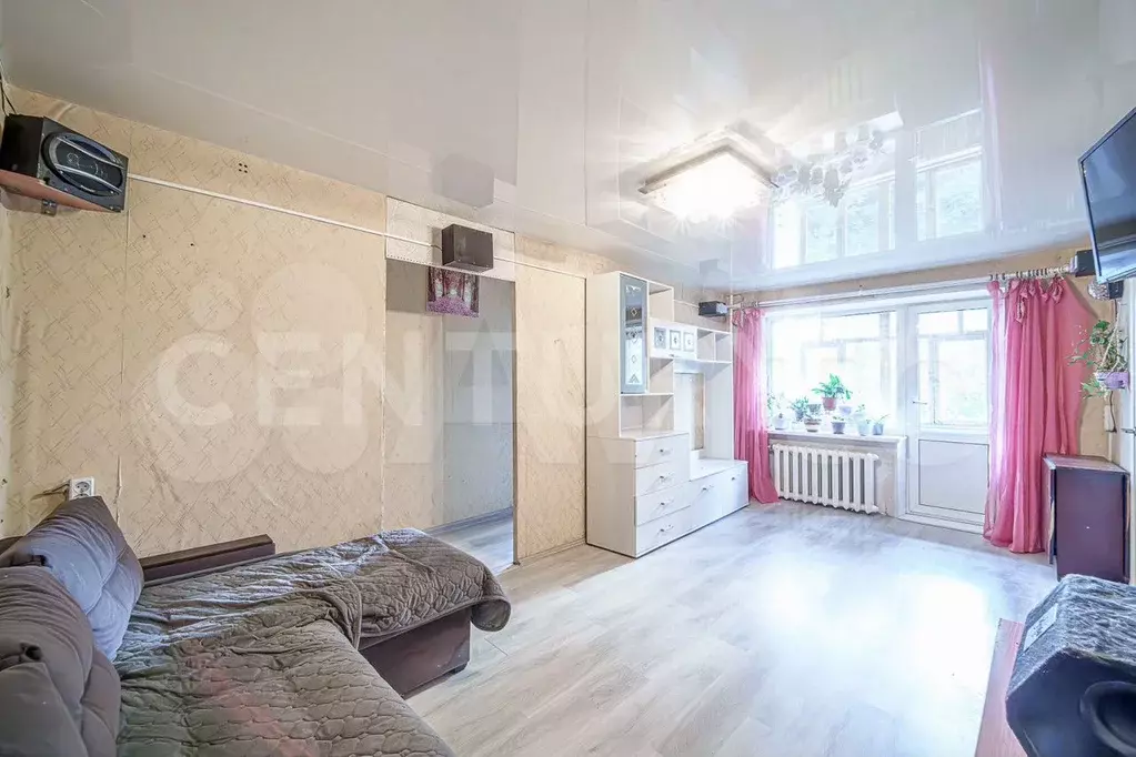 2-к. квартира, 44 м, 3/3 эт. - Фото 1