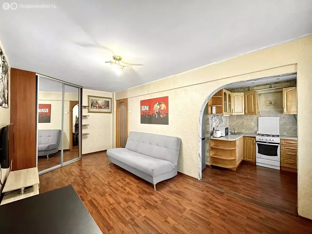 1-комнатная квартира: Архангельск, проспект Обводный канал, 69 (30.8 ... - Фото 1