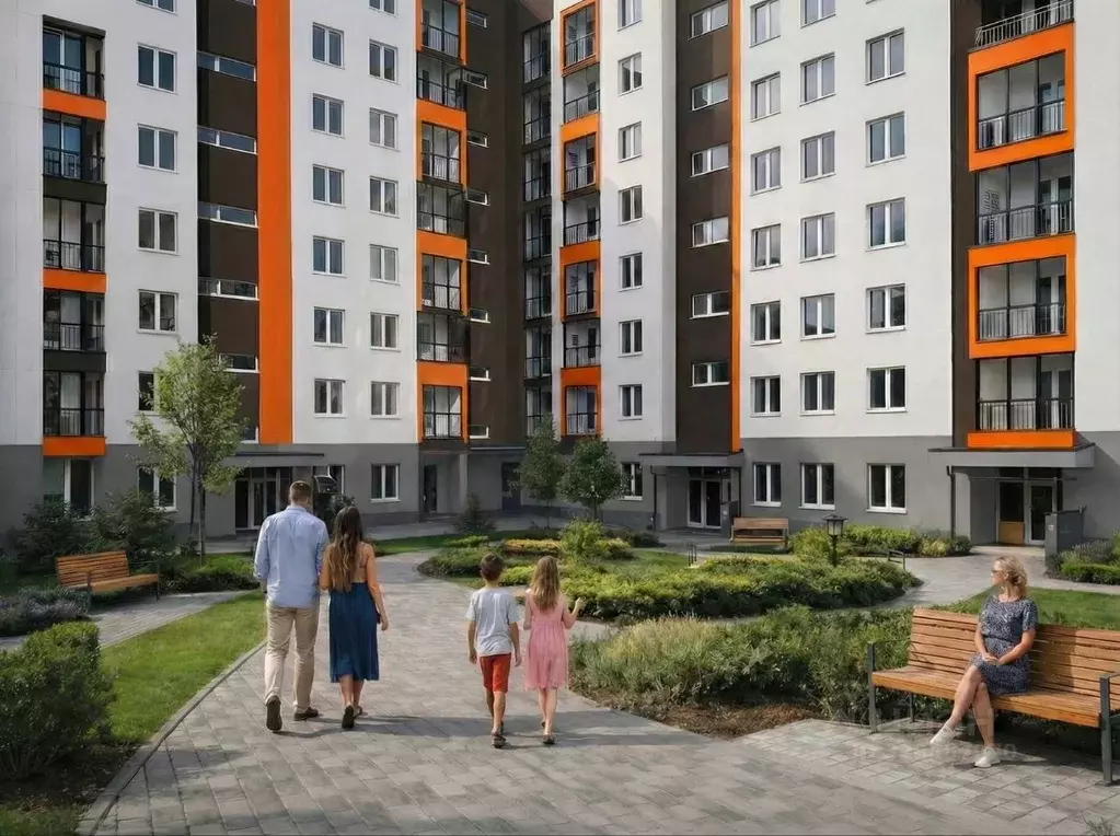 4-к кв. Ленинградская область, Всеволожский район, Кузьмоловский пгт ... - Фото 2