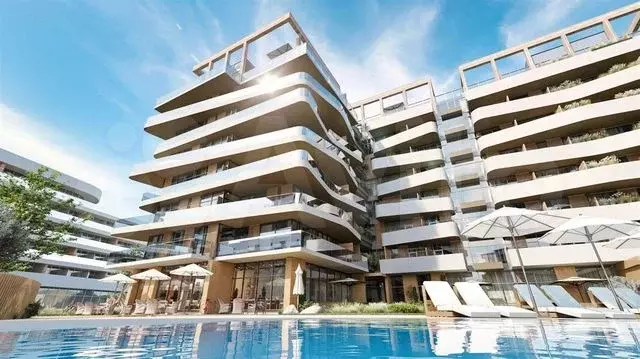 Апартаменты-студия, 32,7 м, 2/8 эт. - Фото 0