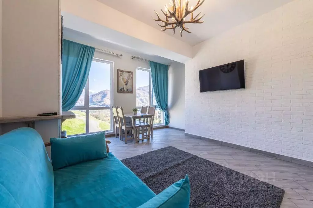 2-к кв. Краснодарский край, Сочи Красная Поляна пгт, ул. Калиновая, ... - Фото 1