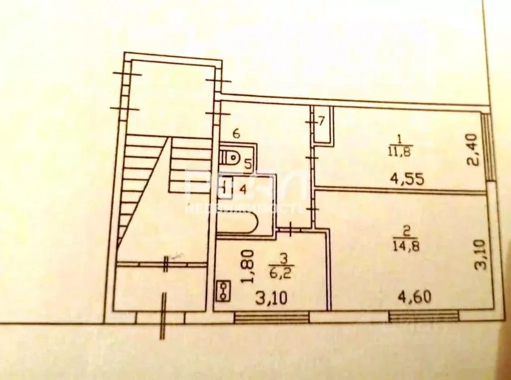 2-к кв. Ленинградская область, Ломоносовский район, Ропшинское с/пос, ... - Фото 0