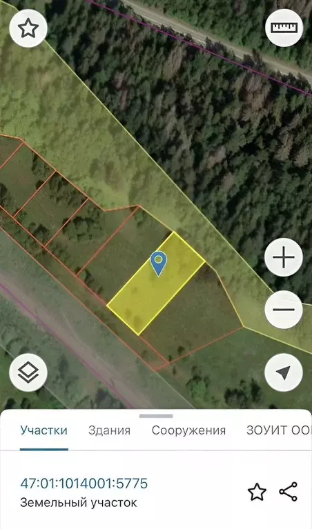 Участок в Ленинградская область, Выборгский район, Селезневское с/пос  ... - Фото 1