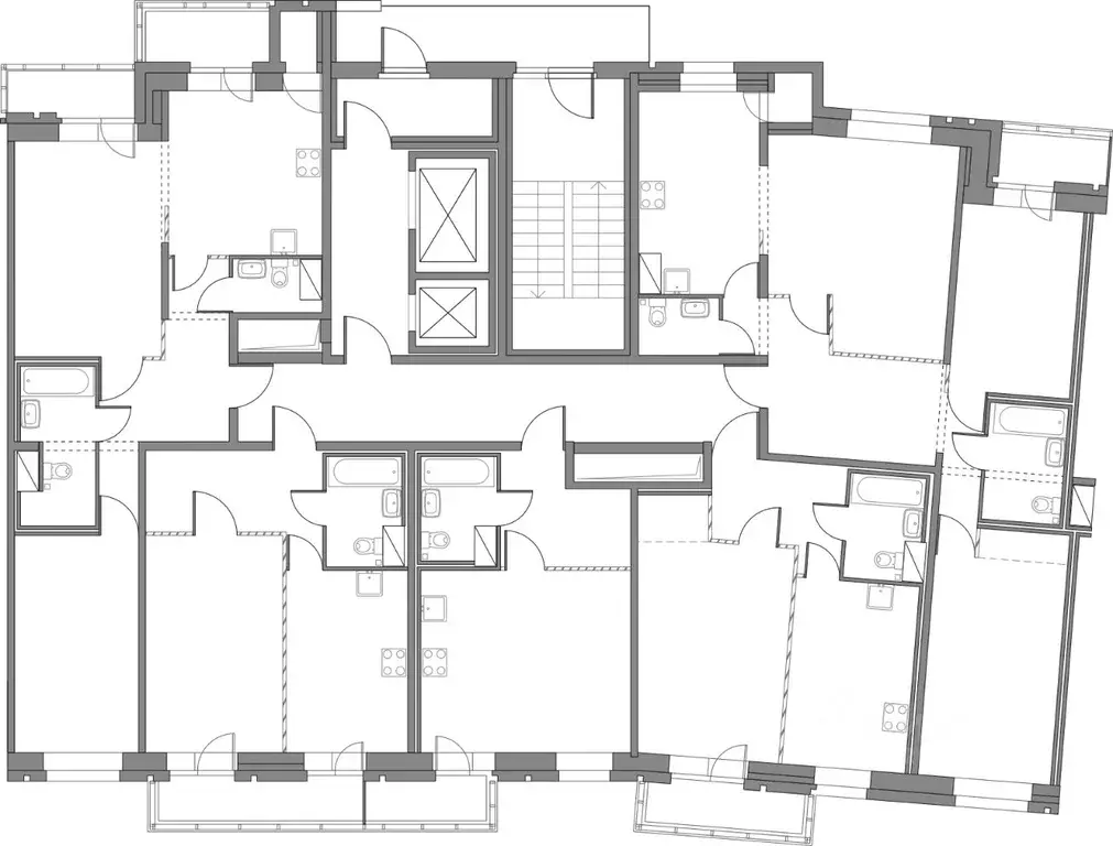 1-к кв. Санкт-Петербург Коломяжский просп., 13к3 (41.83 м) - Фото 2