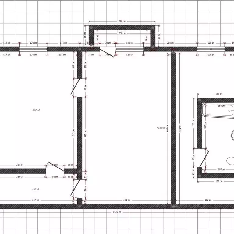 2-к кв. Иркутская область, Ангарск 84-й кв-л, 26 (45.4 м) - Фото 1