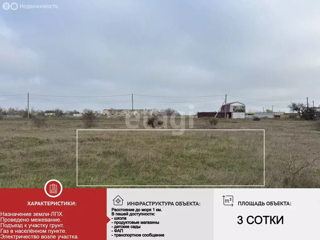 Участок в Сакский район, Уютненское сельское поселение, садоводческий ... - Фото 2