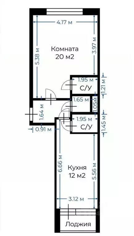 2-к кв. Московская область, Видное бул. Зеленые аллеи, 3 (47.7 м) - Фото 2