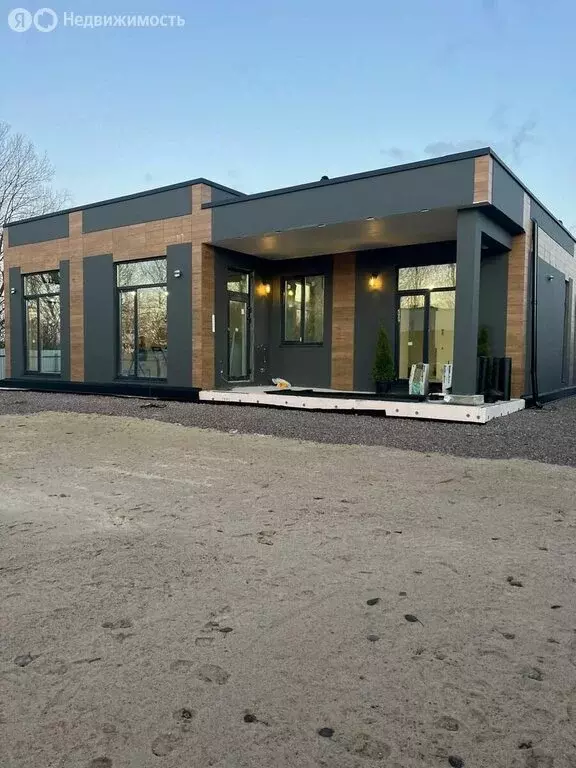 Дом в Выборгский район, Первомайское сельское поселение, коттеджный ... - Фото 1