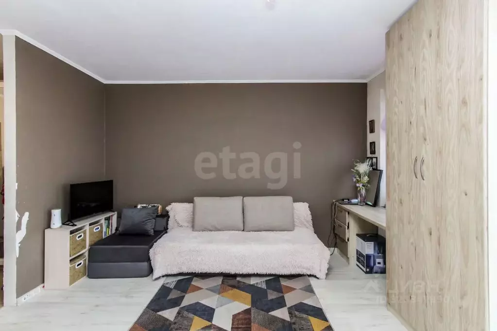 Студия Тюменская область, Тюмень ул. Газовиков, 44 (29.3 м) - Фото 1