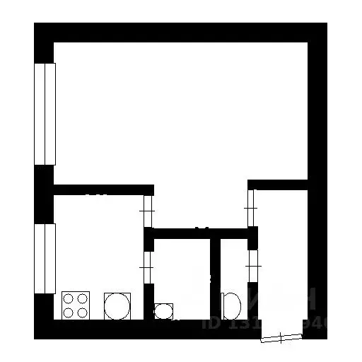 1-к кв. Московская область, Балашиха ЦОВБ мкр, 12 (31.5 м) - Фото 2