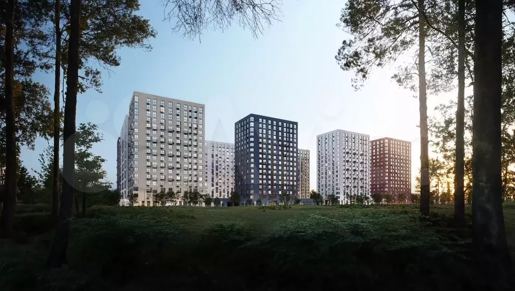 1-к. квартира, 38,6 м, 4/17 эт. - Фото 1